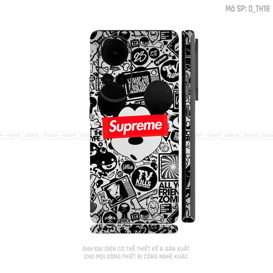 Dán Skin Điện Thoại OPPO Reno Series Hình Thương Hiệu | D_TH18