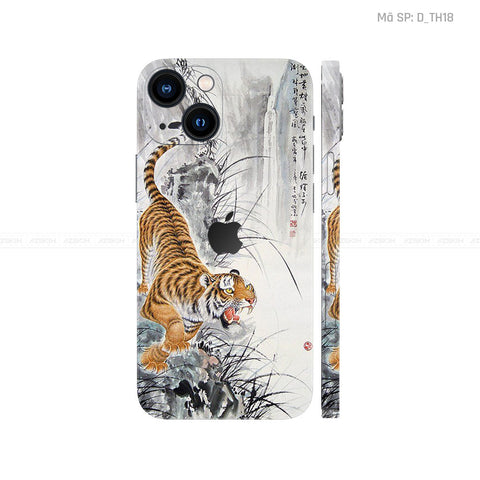 Dán Skin IPhone 14 Series Hình Thư Pháp | D_TH18