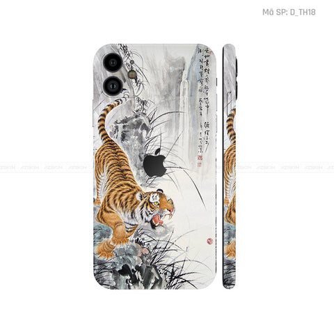 Dán Skin IPhone 11 Series Hình Thư Pháp | D_TH18