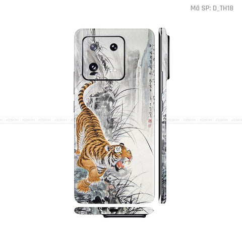 Dán Skin Xiaomi 13 Series Hình Thư Pháp | D_TH18