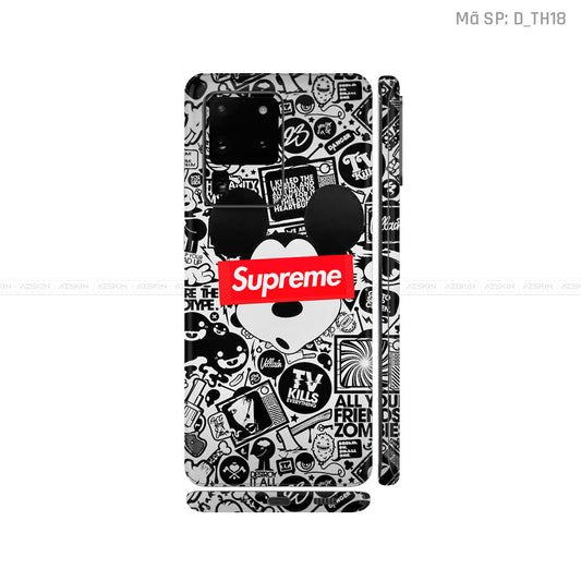 Dán Skin Galaxy S20 Series Hình Thương Hiệu | D_TH18