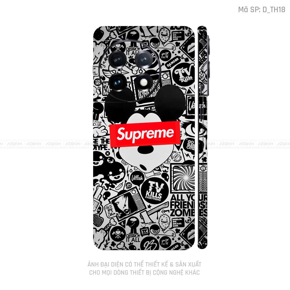 Dán Skin Oneplus 11 Series Hình Supreme   | D_TH18