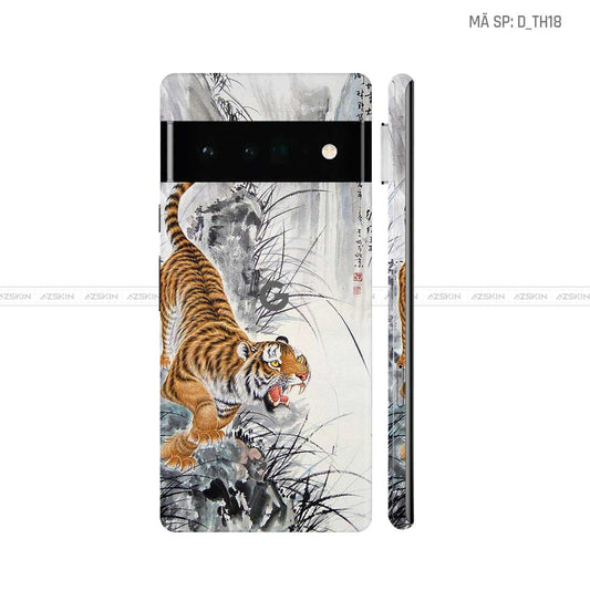 Dán Skin Google Pixel 6 Series Hình Thư Pháp | D_TH18