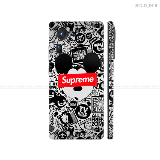 Dán Skin Điện Thoại Xiaomi Mi Mix Series Hình Thương Hiệu | D_TH18