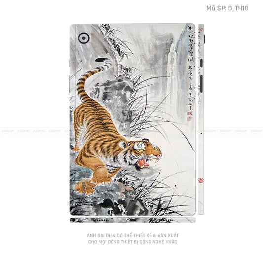 Dán Skin Galaxy Tab A Series Hình Thư Pháp | D_TH18