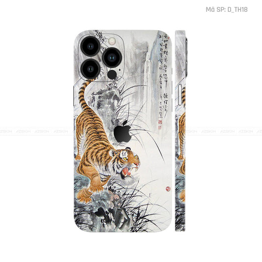 Dán Skin IPhone 14 Series Hình Thư Pháp | D_TH18