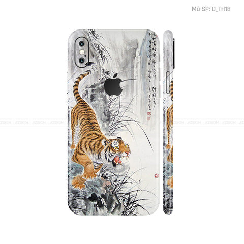 Dán Skin IPhone X Series Hình Thư Pháp | D_TH18