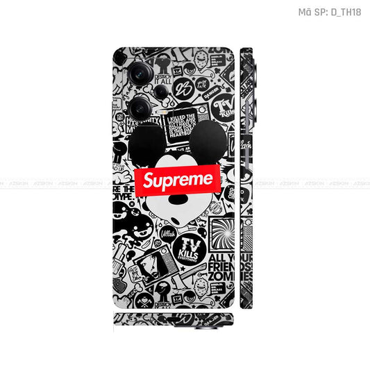 Dán Skin Xiaomi Redmi Note 12 Series Hình Thương Hiệu | D_TH18