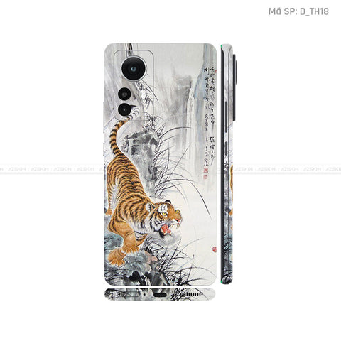 Dán Skin Xiaomi 12 Series Hình Thư Pháp | D_TH18