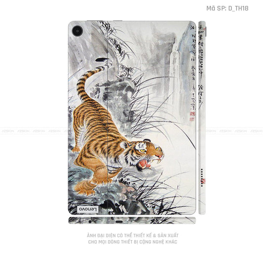 Dán Skin Máy Tính Bảng Lenovo Pad Series Hình Thư Pháp | D_TH18