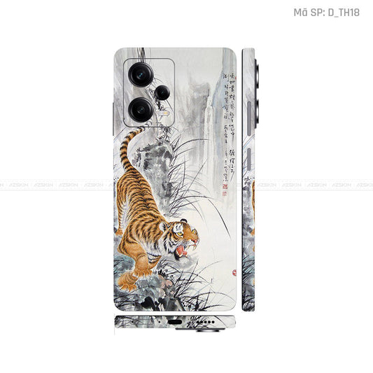 Dán Skin Xiaomi Redmi Note 12 Series Hình Thư Pháp | D_TH18