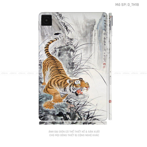 Dán Skin Máy Tính Bảng Xiaomi Mipad Hình Thư Pháp | D_TH18