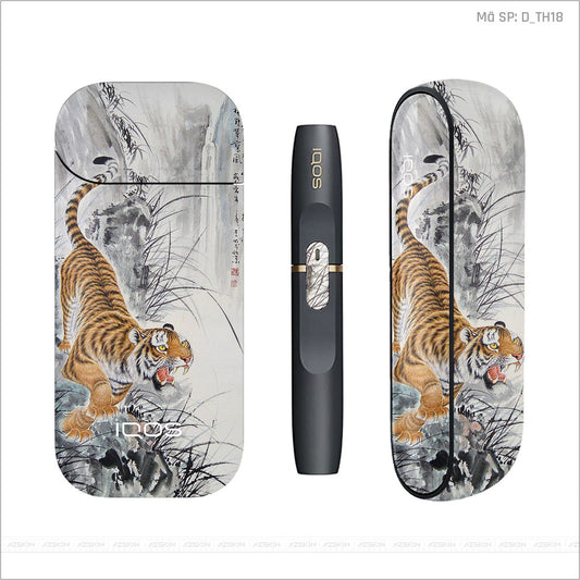Dán Skin IQOS Hình Thư Pháp | D_TH18