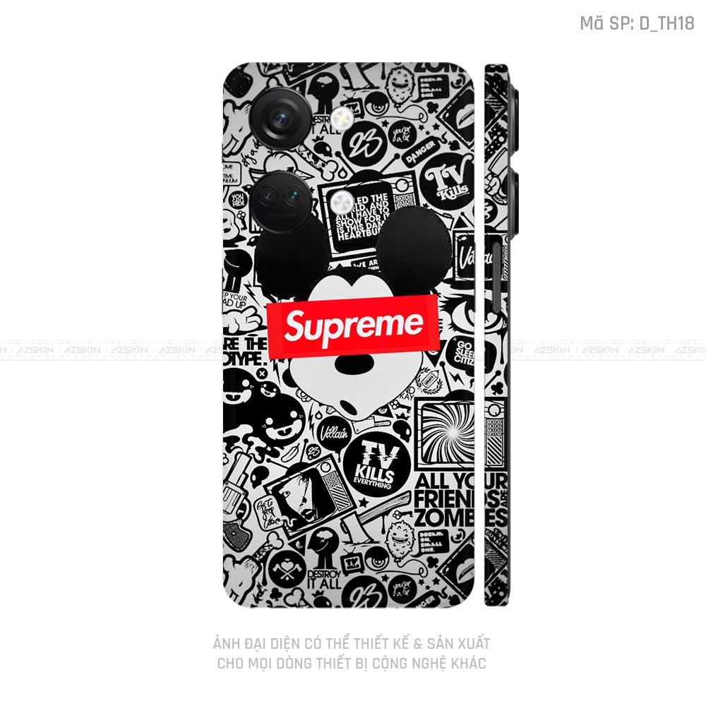 Dán Skin Oneplus Nord Series Hình Supreme | D_TH18