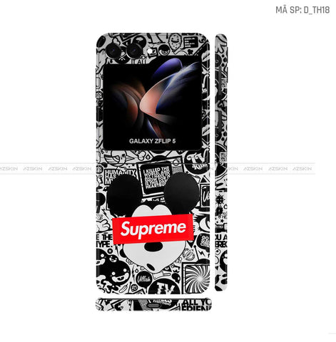Dán Skin Galaxy Z Flip 7 Hình Supreme | D_TH18