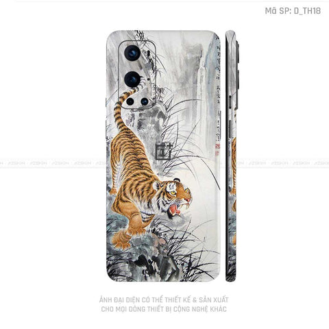 Dán Skin Oneplus 8/9 Series Hình Thư Pháp | D_TH18