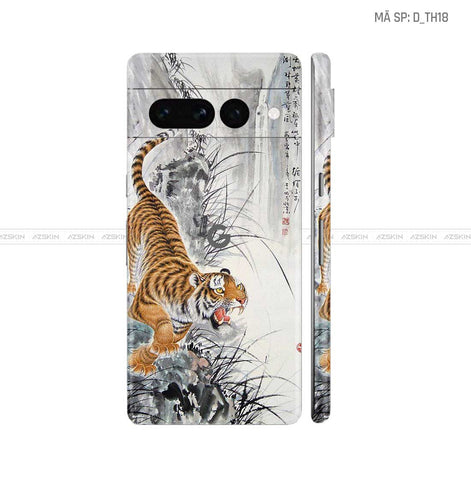 Dán Skin Google Pixel 8 Series Hình Thư Pháp | D_TH18