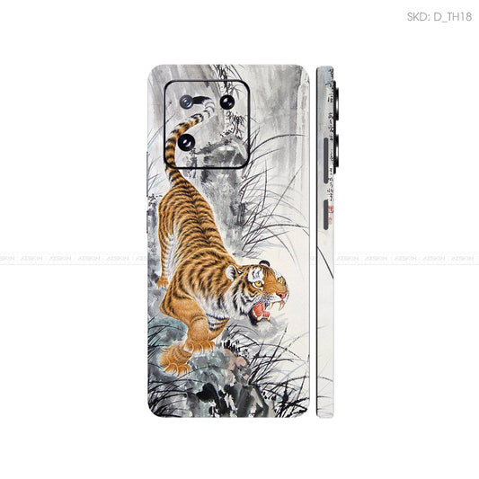 Dán Skin Điện Thoại Xiaomi 14 Series Hình Thư Pháp | D_TH18