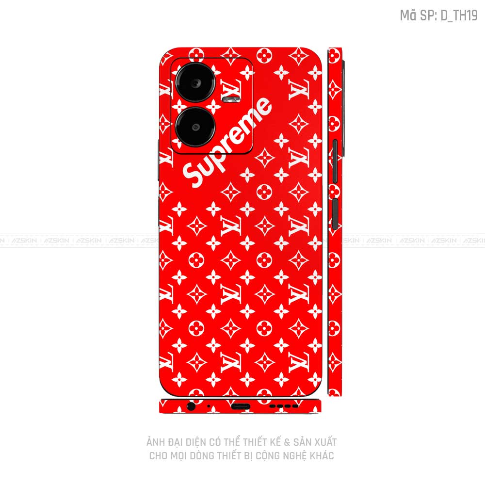 Dán Skin Vivo Y Series Hình Supreme | D_TH19