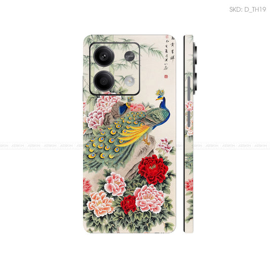 Dán Skin Điện Thoại Xiaomi Redmi 13 Series Hình Thư Pháp | D_TH19