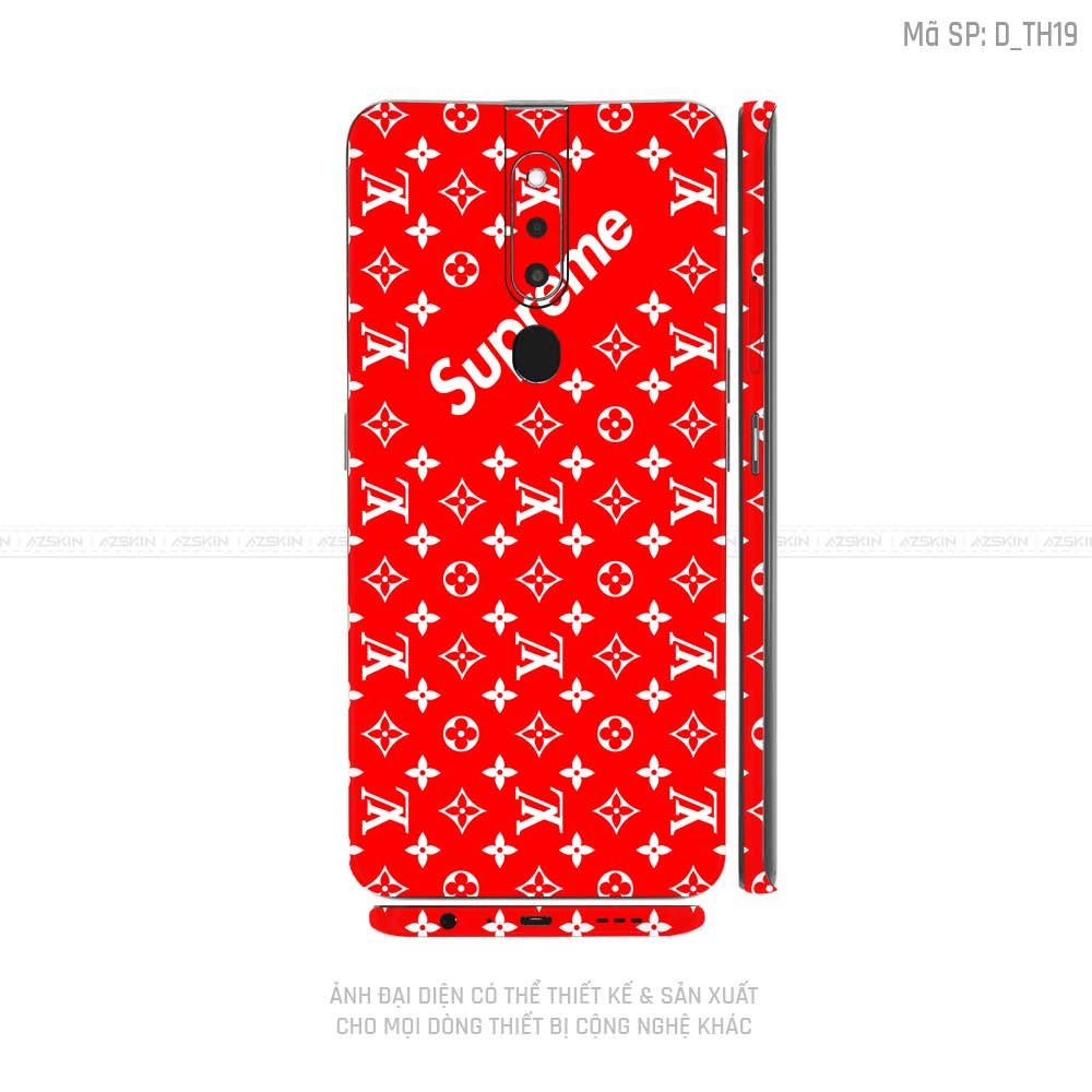 Miếng Dán Skin Điện Thoại OPPO F Series Hình Thương Hiệu | D_TH19