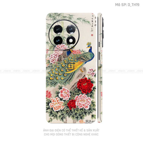 Dán Skin Oneplus Ace Series Hình Thư Pháp | D_TH19
