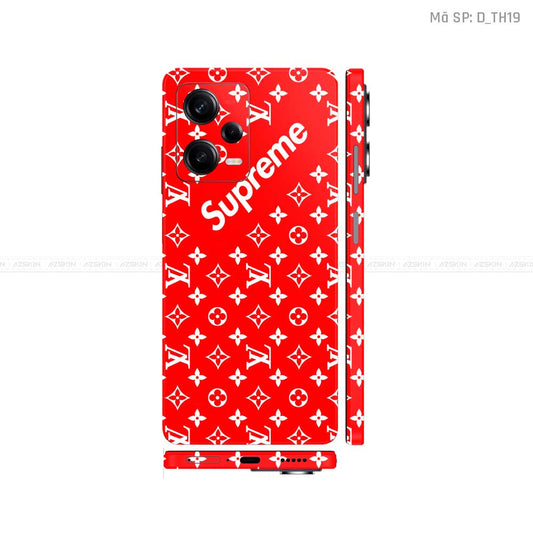 Dán Skin Xiaomi Redmi Note 12 Series Hình Thương Hiệu | D_TH19