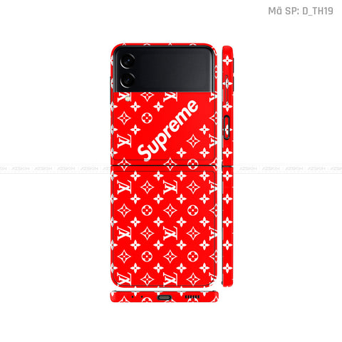 Dán Skin Galaxy Zflip3 Hình Surpeme | D_TH19