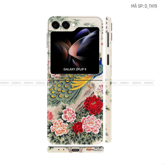 Dán Skin Galaxy Z Flip 7 Hình Thư Pháp | D_TH19