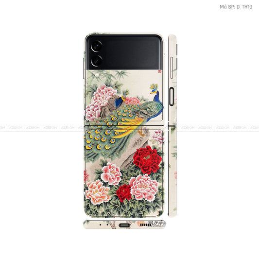 Dán Skin Galaxy Zflip4 Hình Thư Pháp | D_TH19