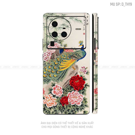 Dán Skin Vivo X Series Hình Thư Pháp | D_TH19