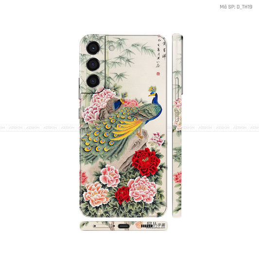 Dán Skin Galaxy S22 Series Hình Thư Pháp | D_TH19