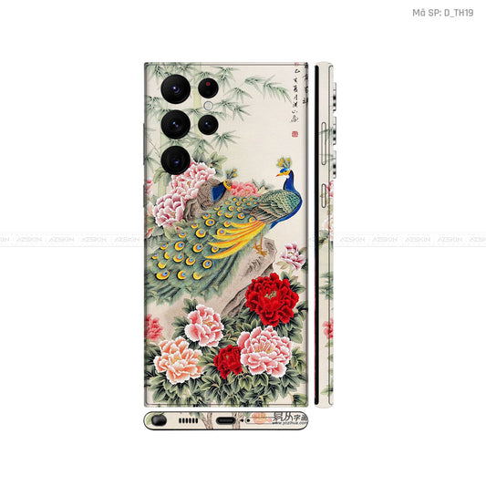 Dán Skin Galaxy S22 Series Hình Thư Pháp | D_TH19