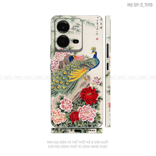 Dán Skin Vivo V Series Hình Thư Pháp | D_TH19