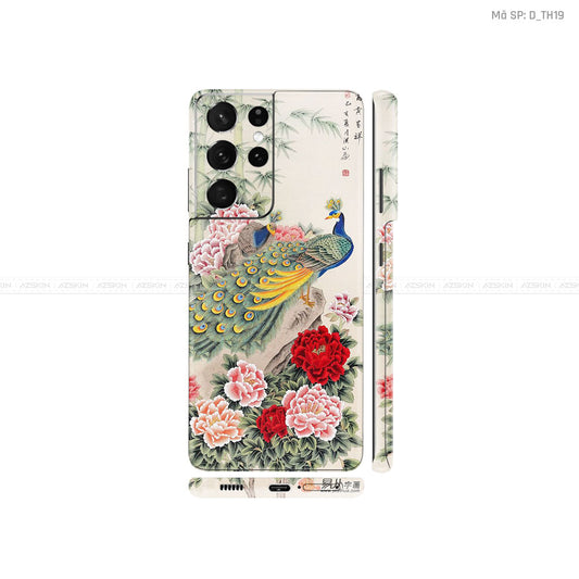 Dán Skin Galaxy S21 Series Hình Thư Pháp | D_TH19