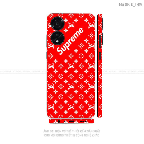 Miếng Dán Skin Điện Thoại OPPO A Series Hình Thương Hiệu | D_TH19