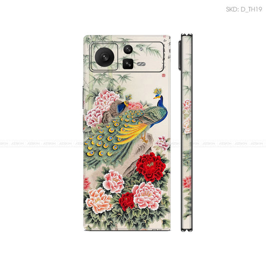 Dán Skin Điện Thoại Xiaomi Mix Fold Series Hình Thư Pháp | D_TH19