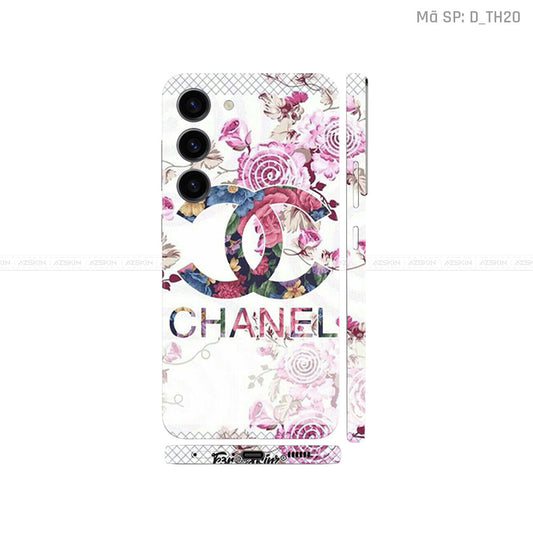 Dán Skin Galaxy S23 Series Hình Logo Chanel | D_TH20