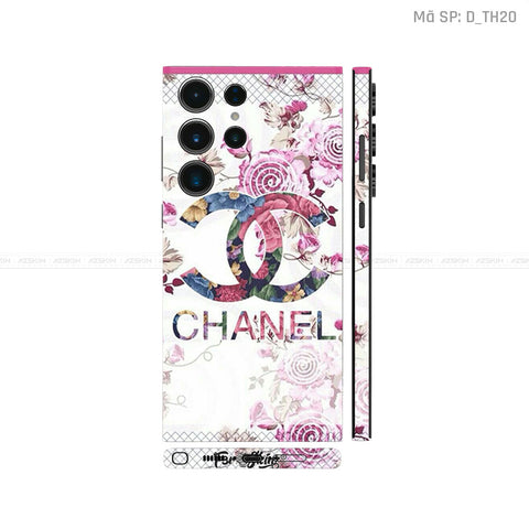 Dán Skin Galaxy S23 Series Hình Logo Chanel | D_TH20