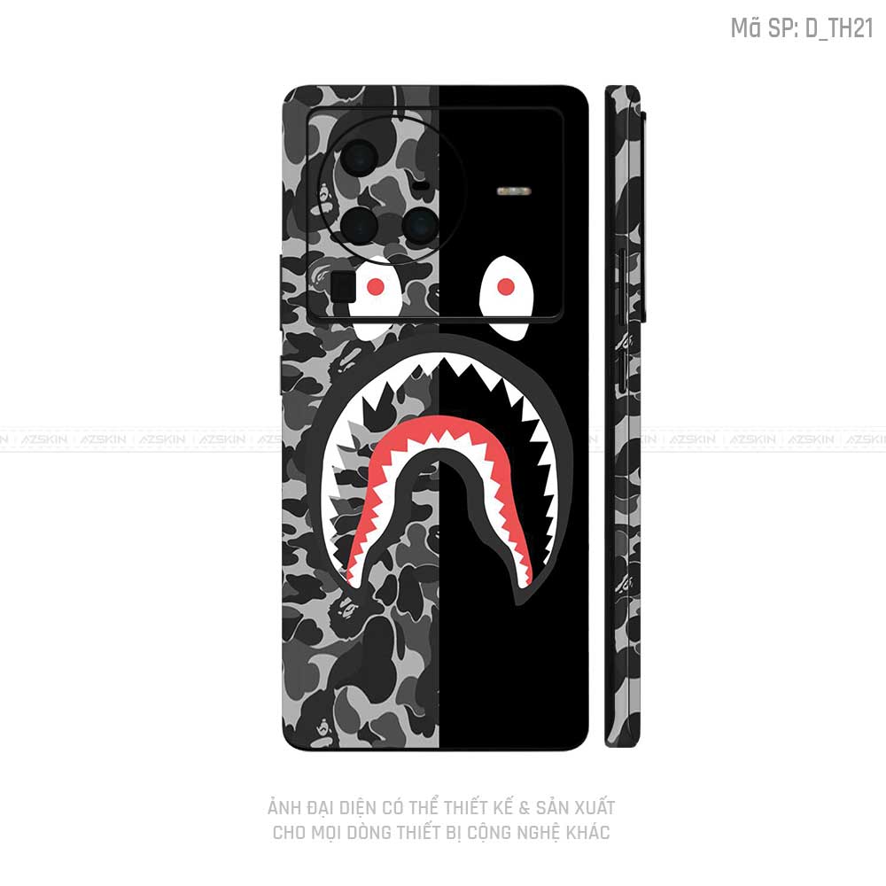 Dán Skin Vivo X Series Hình Bape | D_TH21