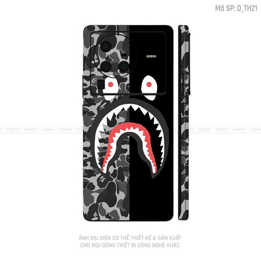Dán Skin Vivo X Series Hình Bape | D_TH21