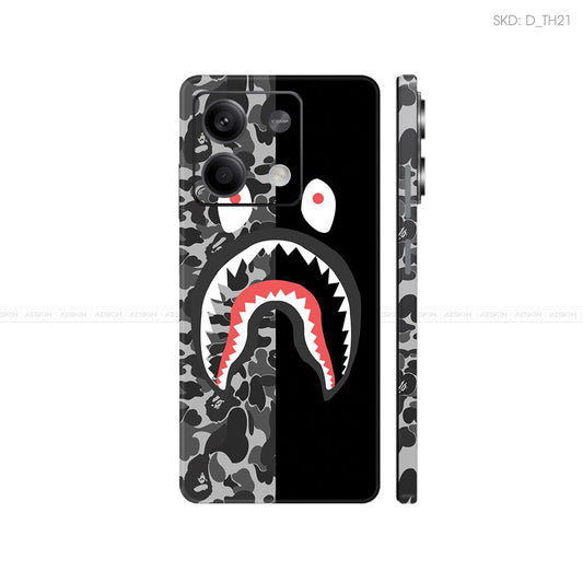 Dán Skin Điện Thoại Xiaomi Redmi 13 Series Hình Thương Hiệu | D_TH21