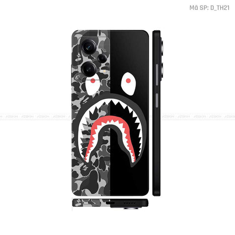 Dán Skin Xiaomi Redmi Note 12 Series Hình Thương Hiệu | D_TH21
