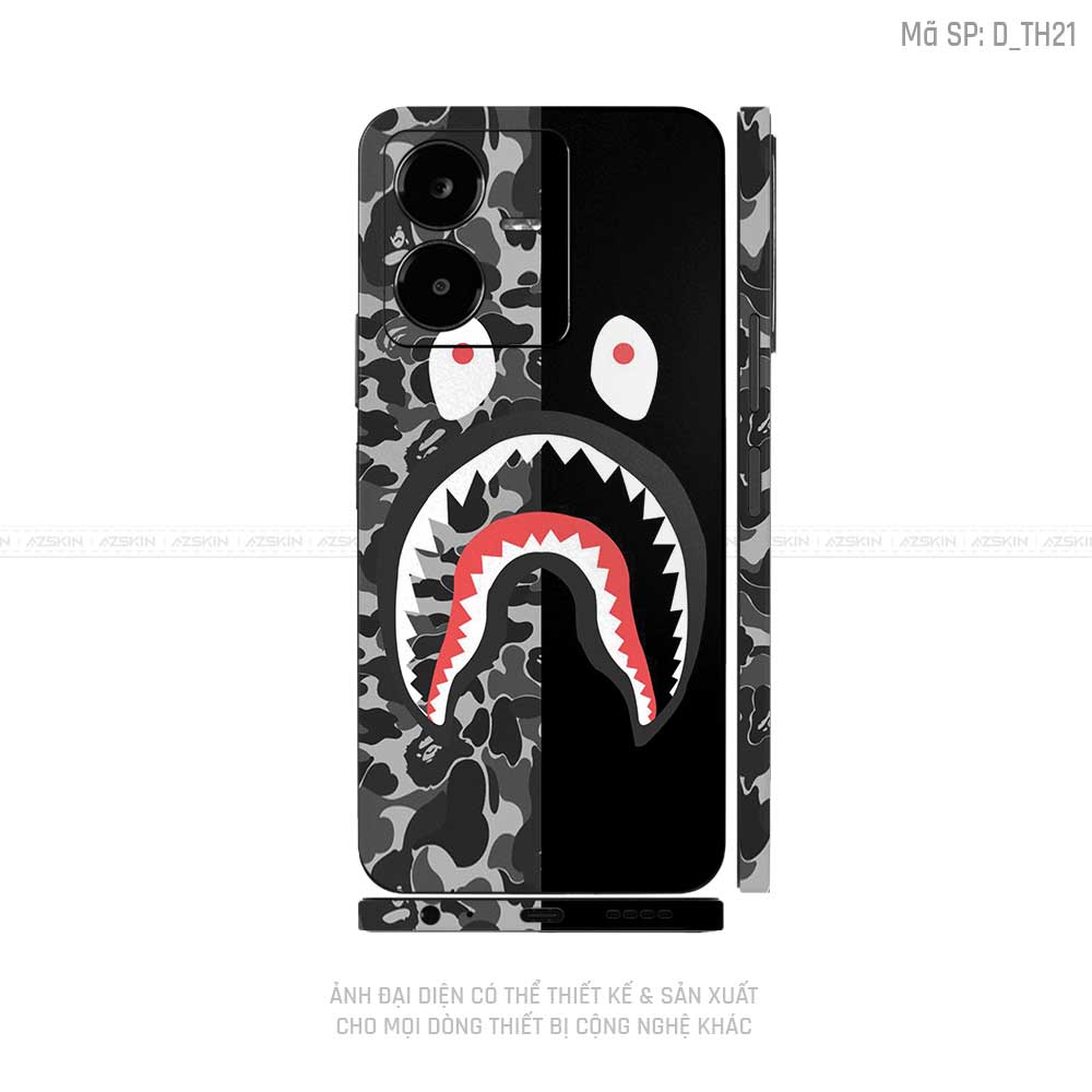 Dán Skin Vivo Y Series Hình Bape | D_TH21