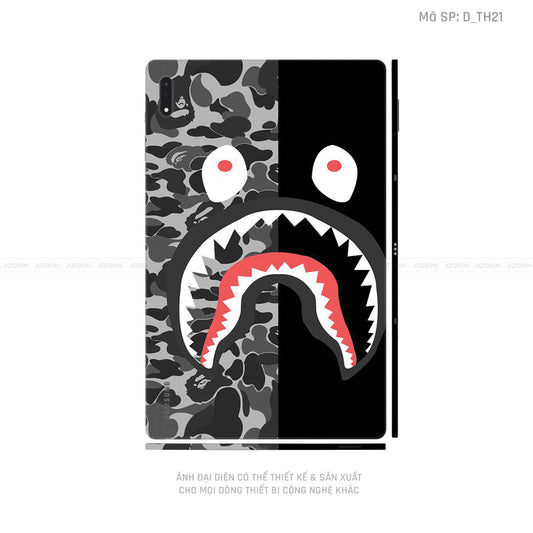 Dán Skin Galaxy Tab S8 Series Hình Bape | D_TH21