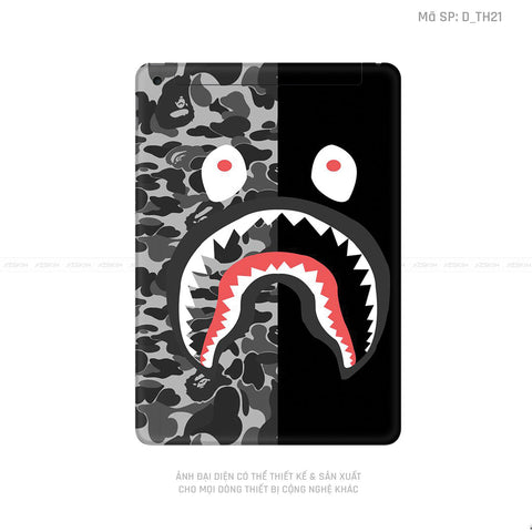 Dán Skin IPad Gen Series Hình Bape | D_TH21