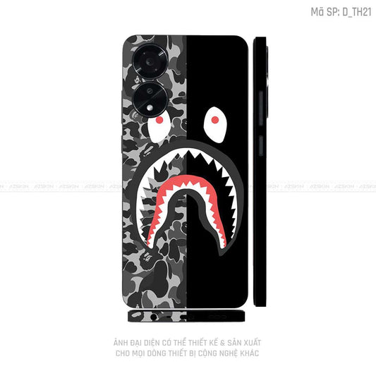Miếng Dán Skin Điện Thoại OPPO A Series Hình Thương Hiệu | D_TH21
