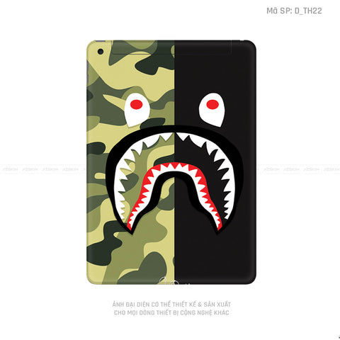 Dán Skin IPad Gen Series Hình Bape | D_TH22