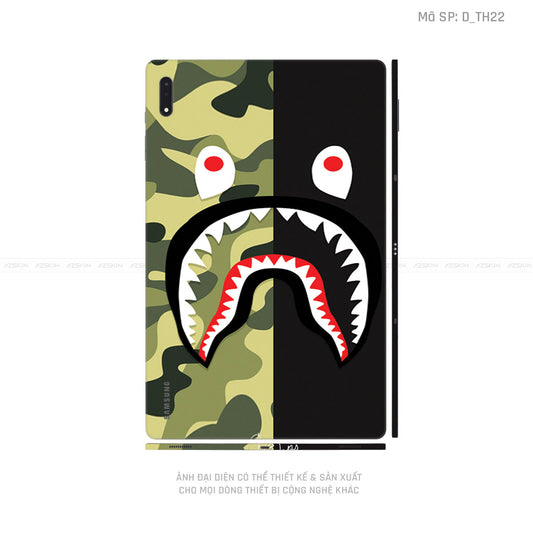 Dán Skin Galaxy Tab S7 Series Hình Bape | D_TH22