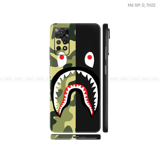Dán Skin Xiaomi Redmi Note 11 Series Hình Thương Hiệu | D_TH22